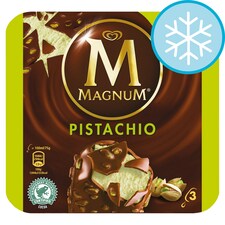 MAGNUM PISTACHIO ICE CREAM 3 x100ml
