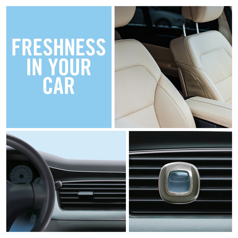 image 1 of Febreze Car Clip On Cotton Air Freshener