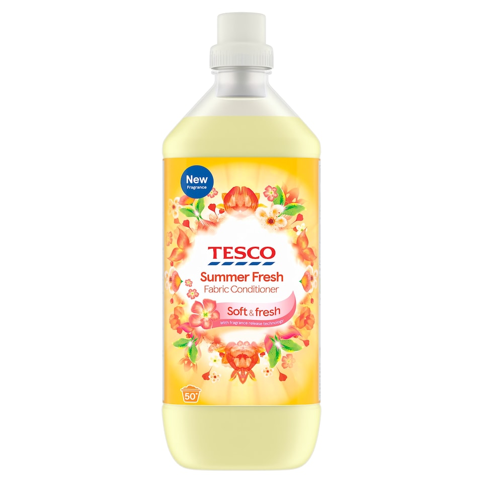 Tesco Summer Fresh Fabric Conditioner 50 Washes 1.25L