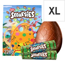Smarties Dinosaur Milk Chocolate Giant Easter Egg 226g