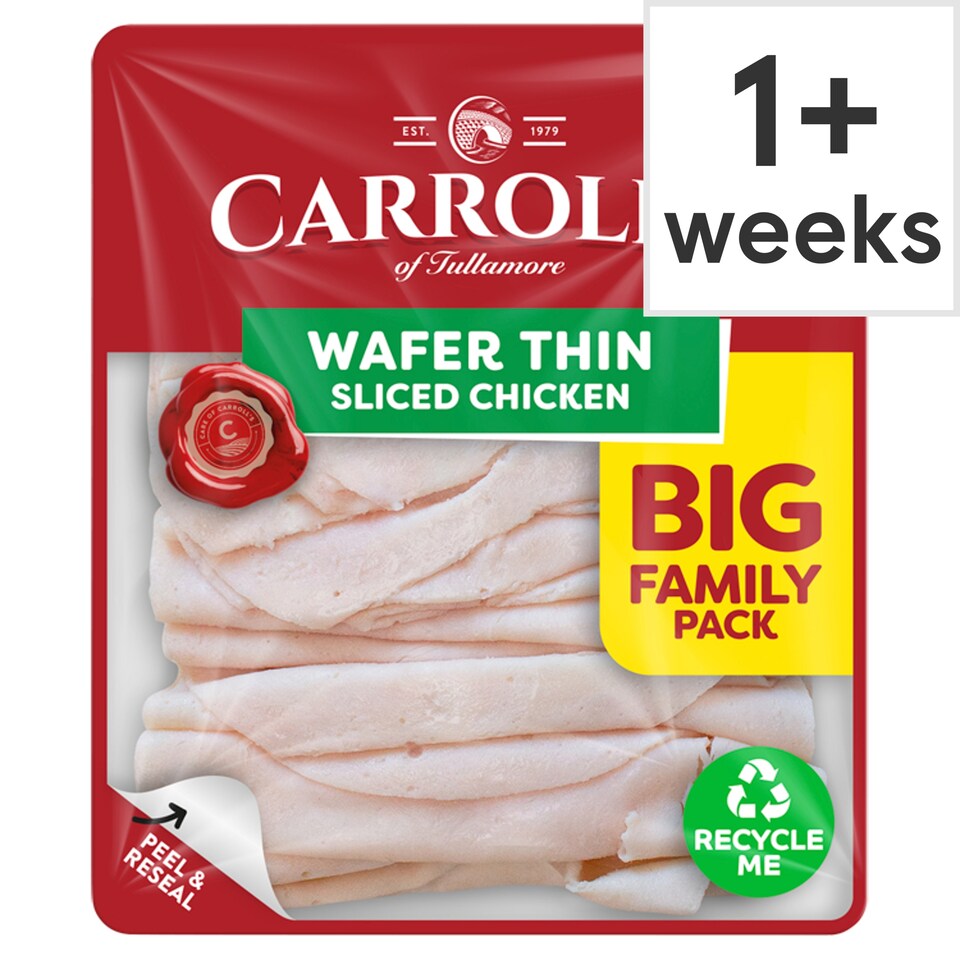 Carroll's Wafer Thin Chicken 210G