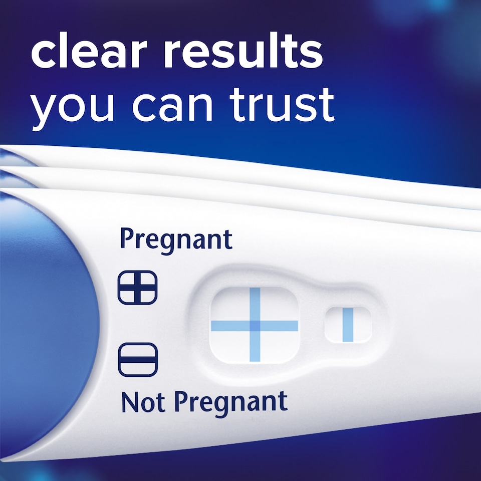 image 1 of Clearblue Rapid Detection Pregnancy Test Value Pack with 3 Tests