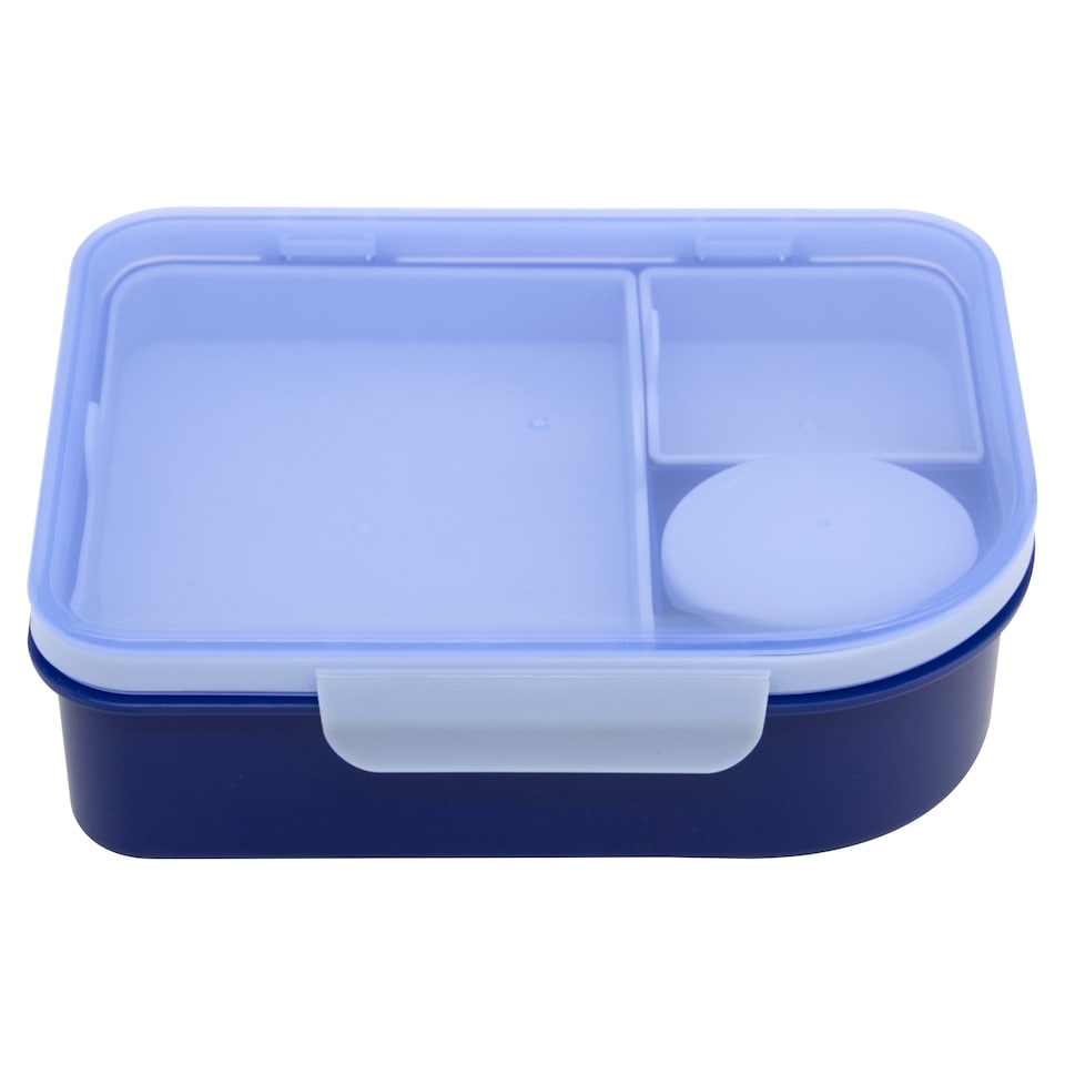Tesco Multi Blue Bento Lunch Box 1.5L