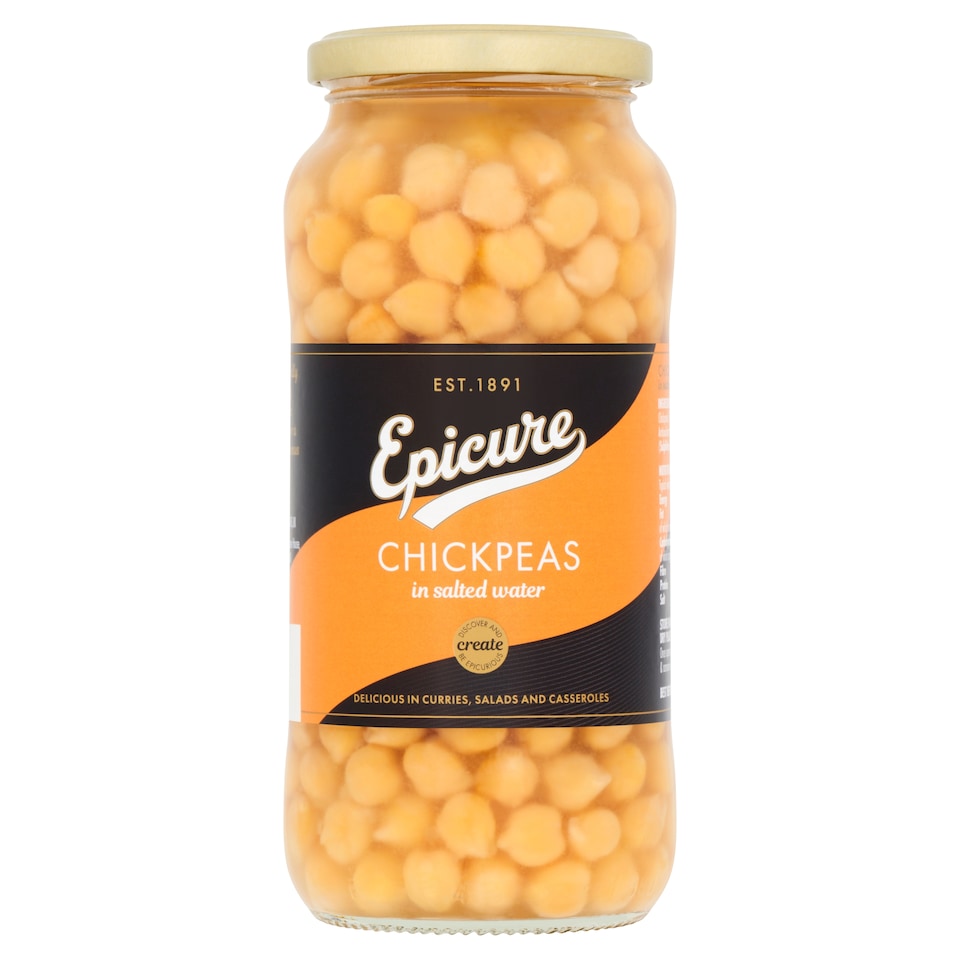 Epicure Chickpeas in Salted Water 540g