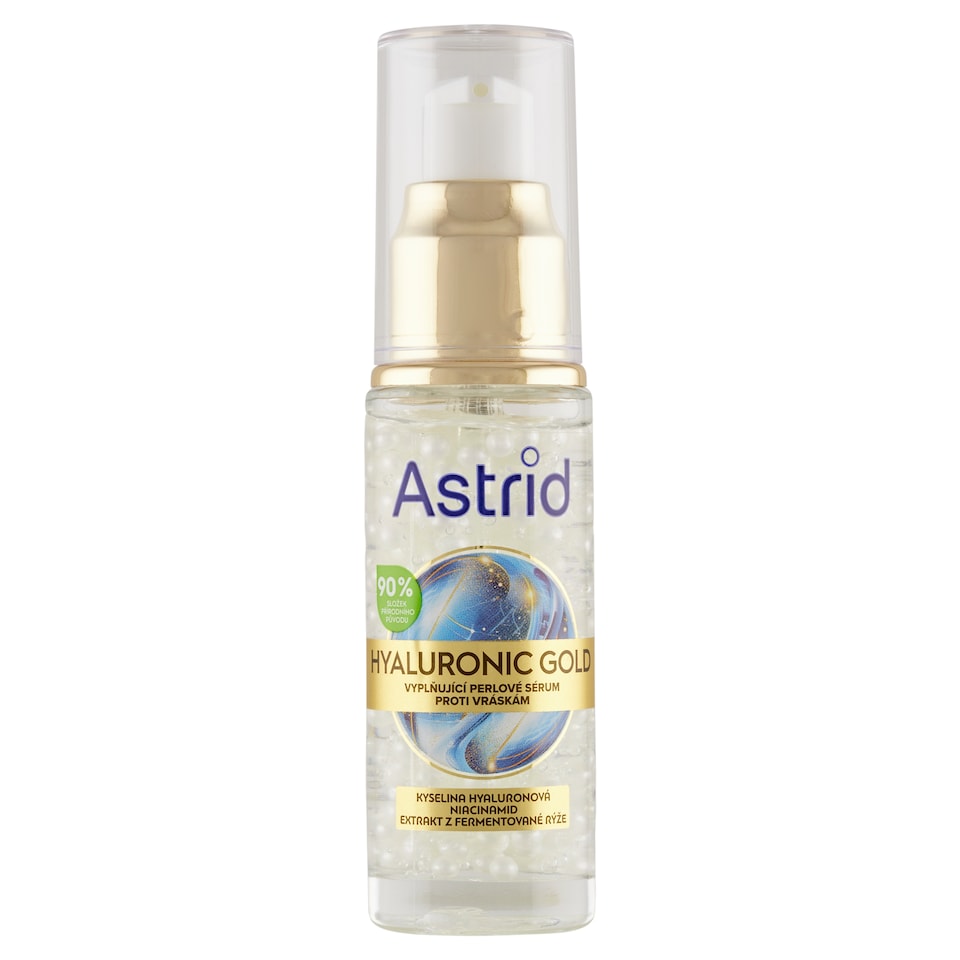 Obrázek 1 pro produkt Astrid Hyaluronic Gold vyplňující perlové sérum proti vráskám 30ml