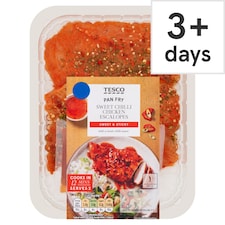 Tesco Sweet Chilli Chicken Escalopes 316G
