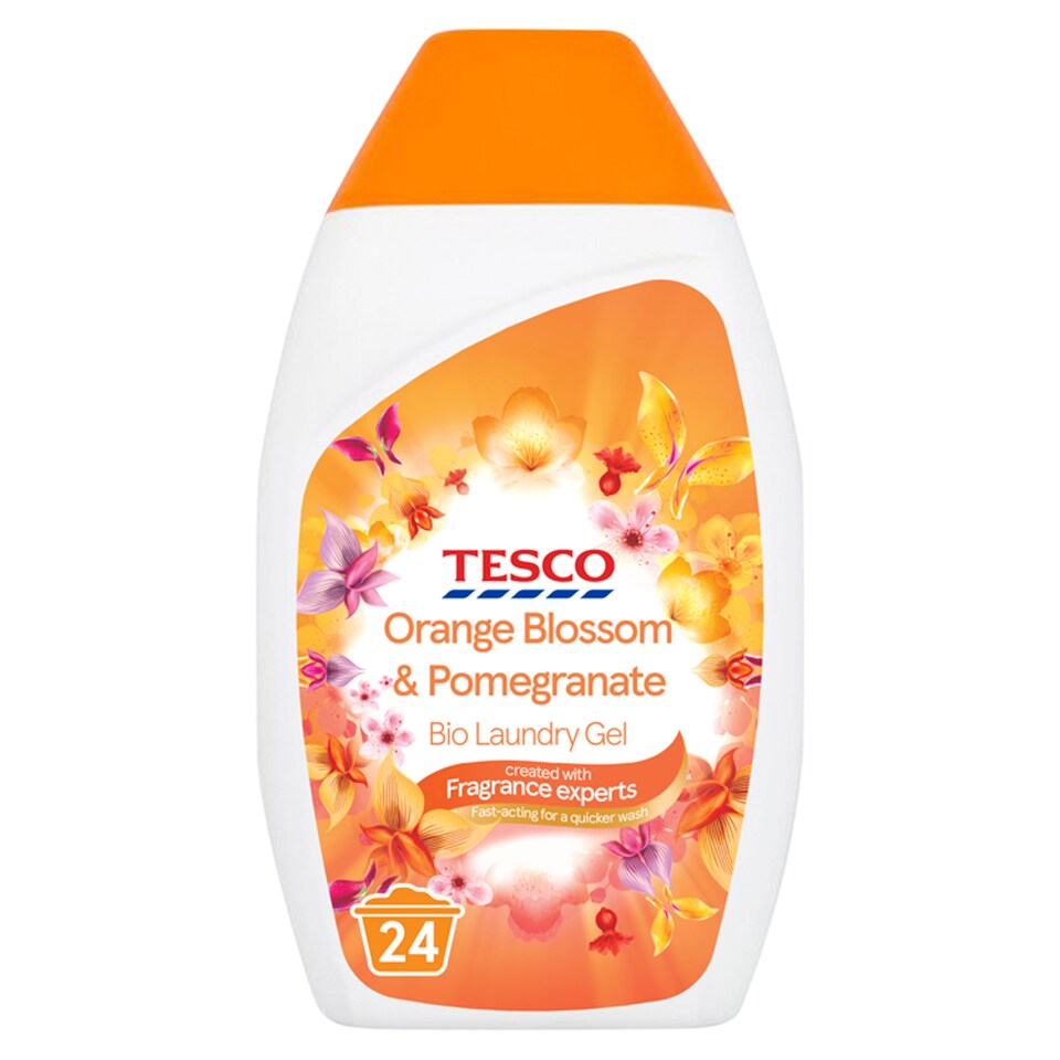 Tesco Orange Blossom & Pomegranate Bio. Laundry Gel 720Ml
