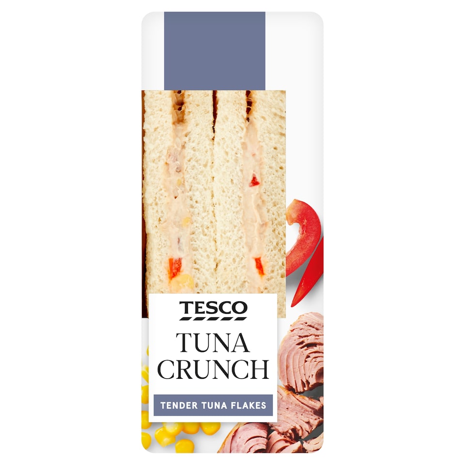 Tesco Tuna Crunch Sandwich
