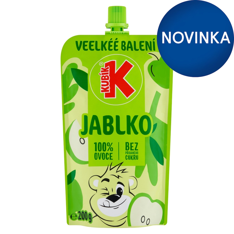 image 1 of Kubík 100% husté pyré z jablka 200 g