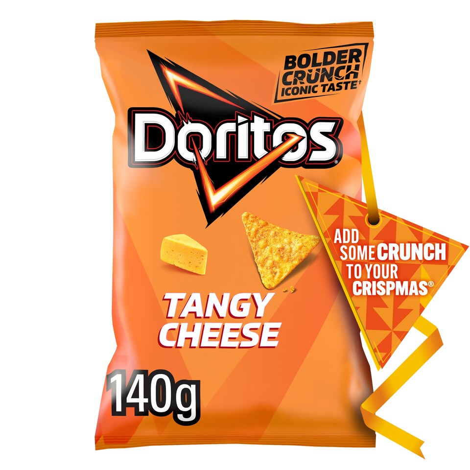 image 1 of Doritos Tortilla Chips Tangy Cheese Sharing Bag Crisps 140g