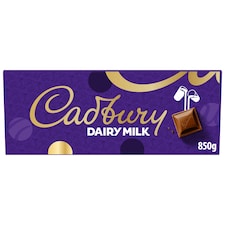 Cadbury Dairy Milk Chocolate Bar Extra Large 850g