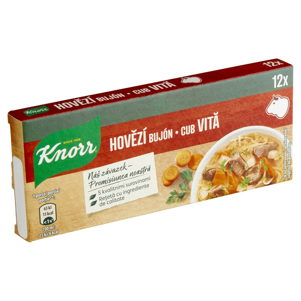 image 1 of Knorr Beef Broth 12 x 10g (120g)