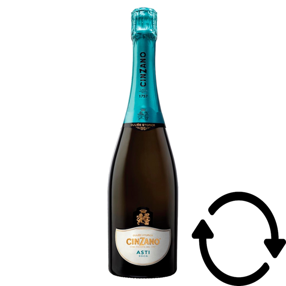 Cinzano Asti Sweet White Sparkling Wine 7% 0,75 l