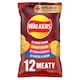 image 2 of Walkers Meaty Variety Multipack Crisps 12x25g