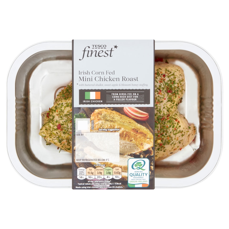 Tesco Finest Irish Mini Chicken Roast 445G