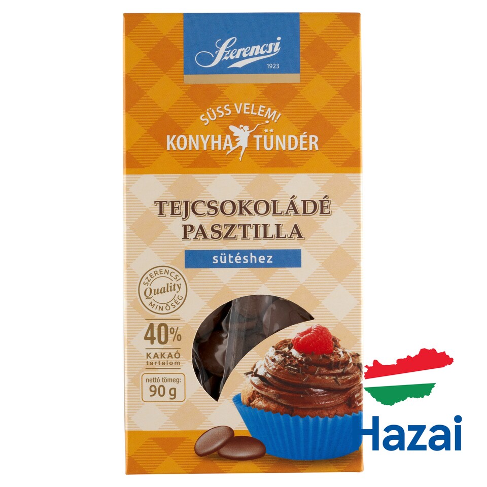 image 1 of Szerencsi Konyhatündér Milk Chocolate Pastilles 90 g
