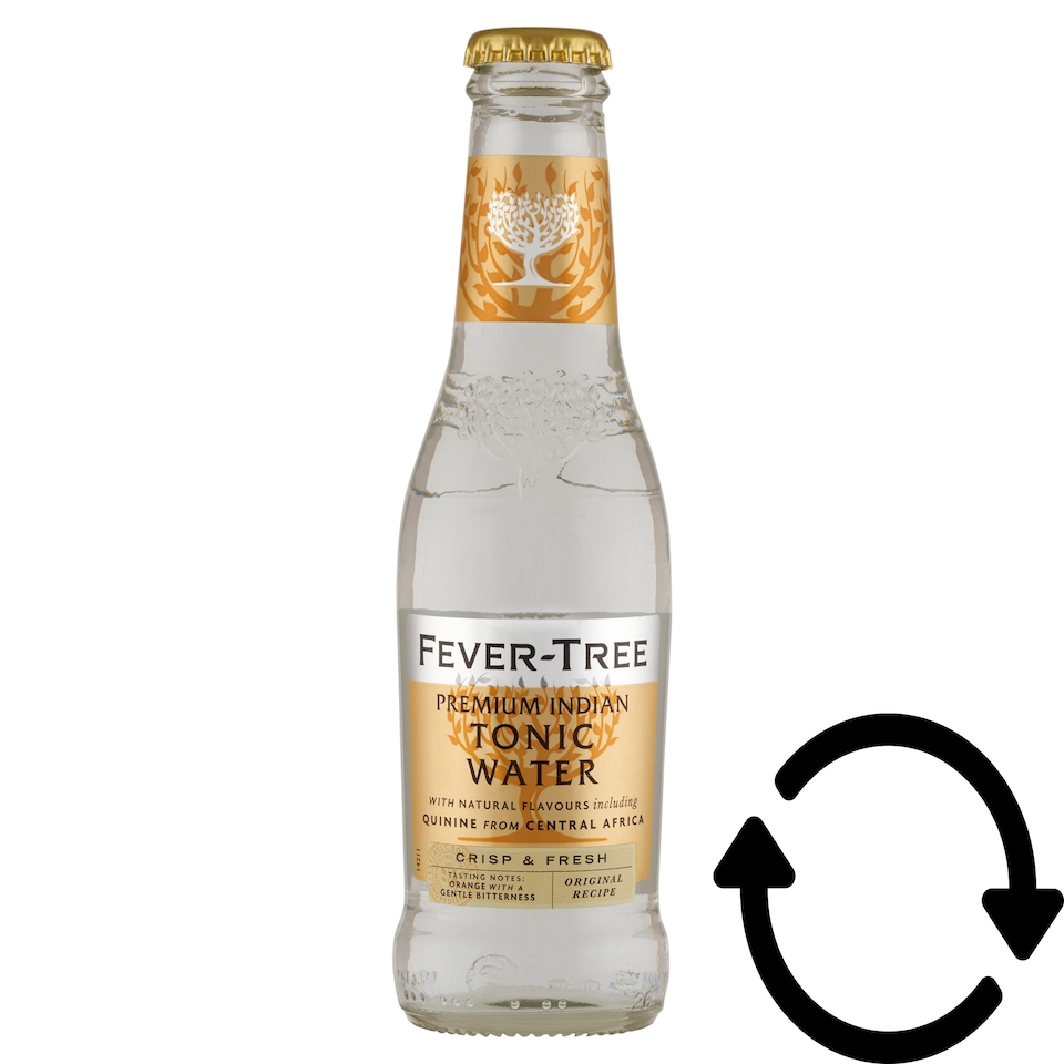 Fever-Tree Premium Indian Tonic Water Flavored Carbonated Soft Drink 200 ml