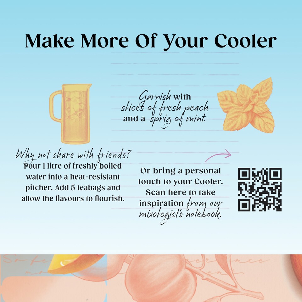 image 1 of Twinings Peach Cooler Tea Bags 20 Pack 30g