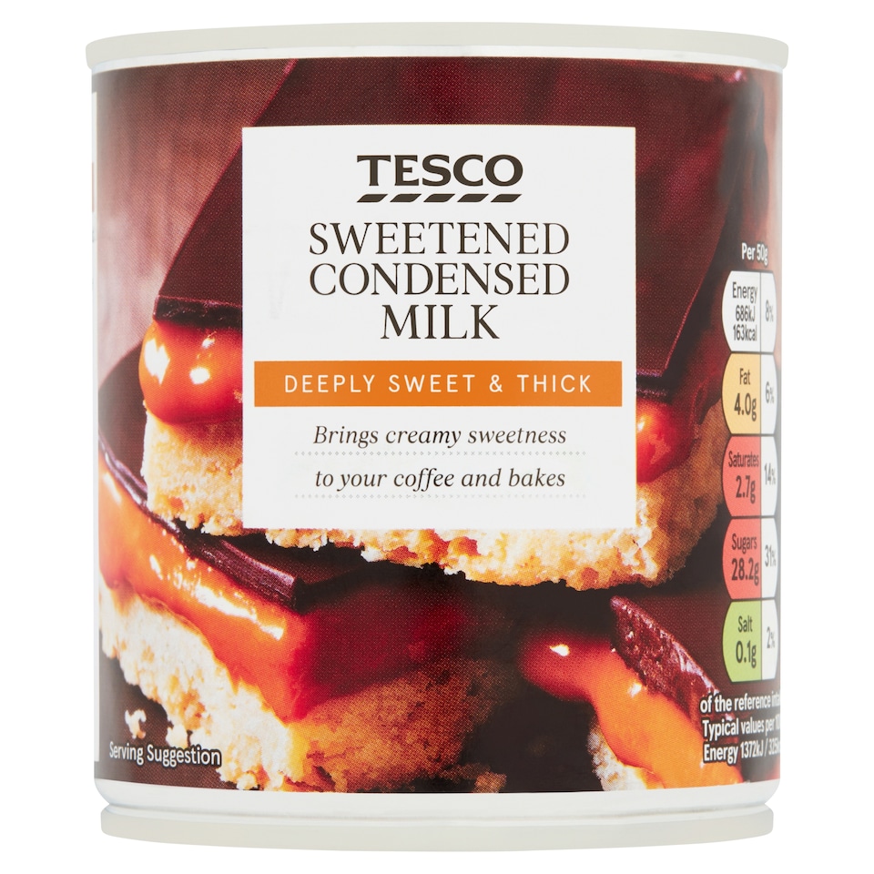 Tesco Sweetened Condensed Milk 397G
