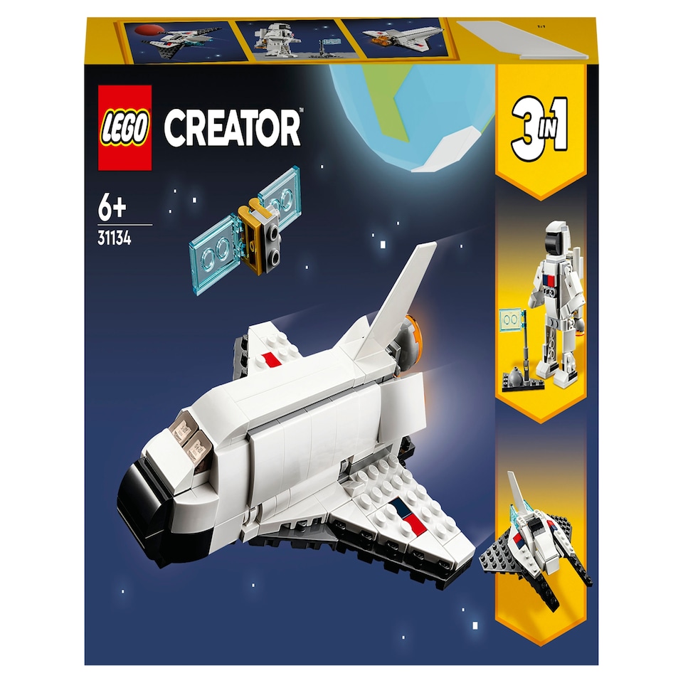 obrázok 1 z LEGO Creator 3 v 1 31134 Raketoplán