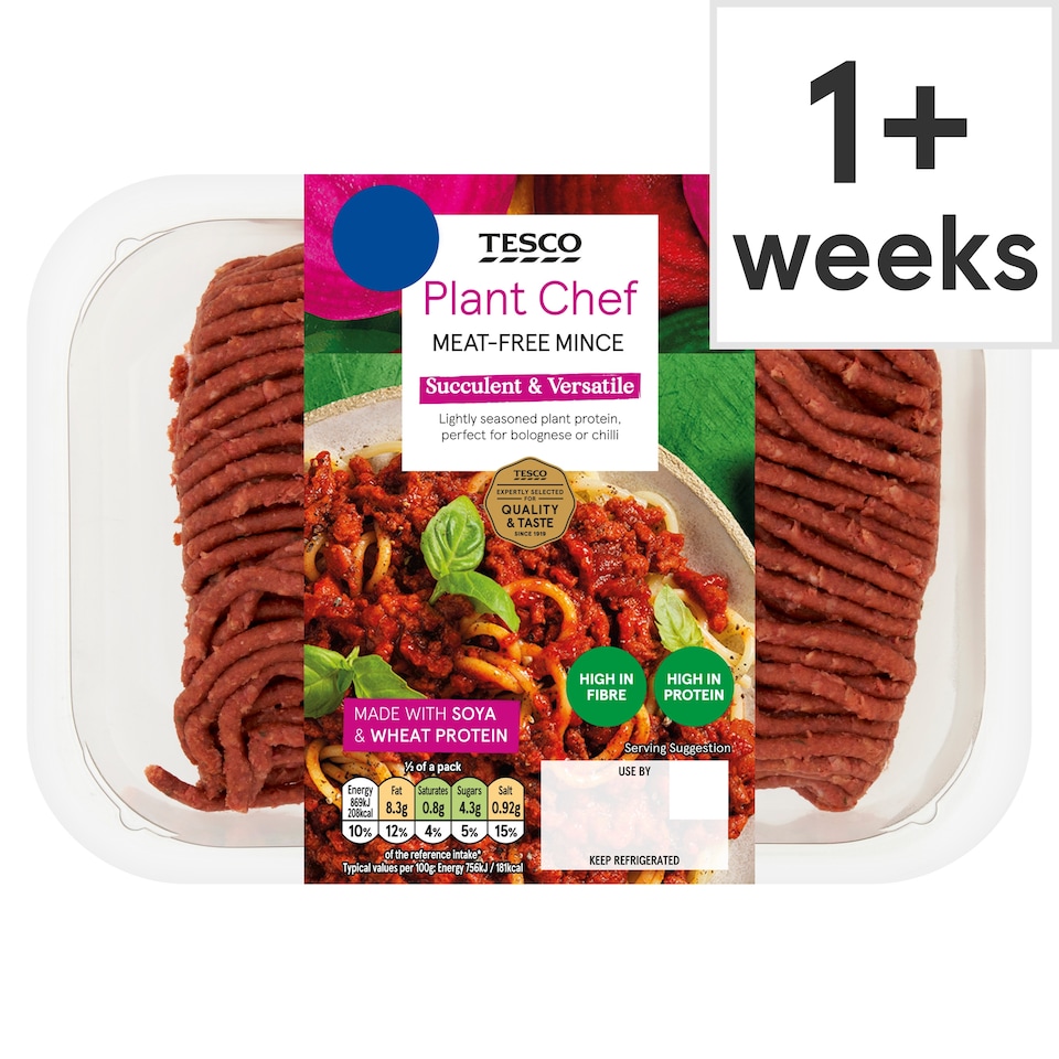 Tesco Plant Chef Meat-Free Mince 250g