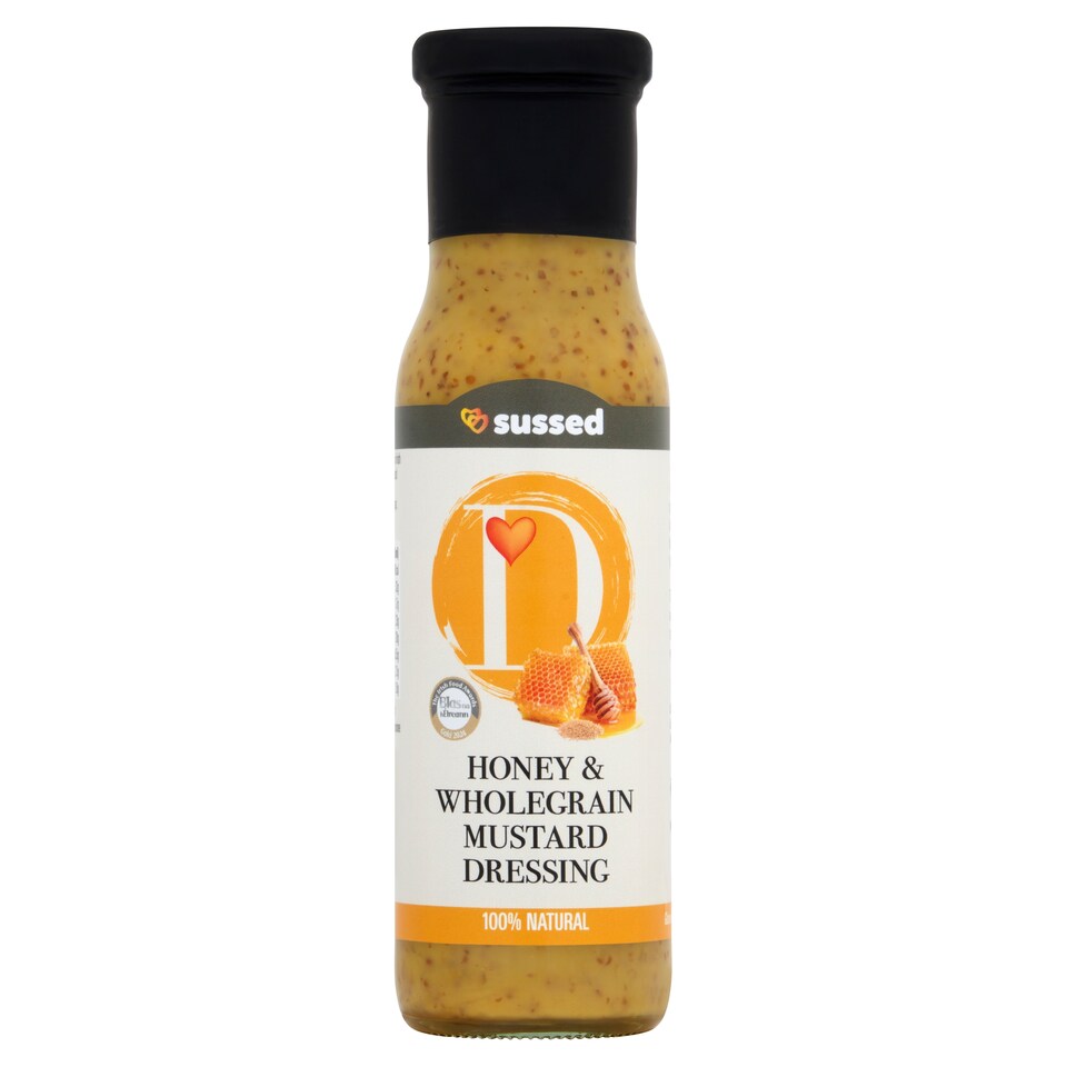 sussed Honey and Wholegrain Mustard Dressing 250ml