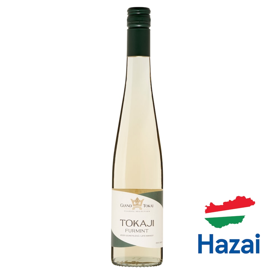 Grand Tokaj Classic Selection Tokaji Furmint késői szüretelésű édes fehérbor 9,5% 0,5 l 1. kép