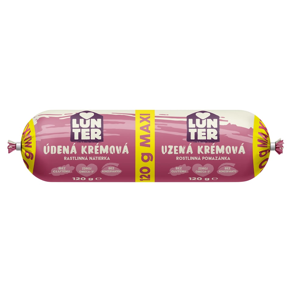 LUNTER Údená krémová nátierka MAXI 120 g