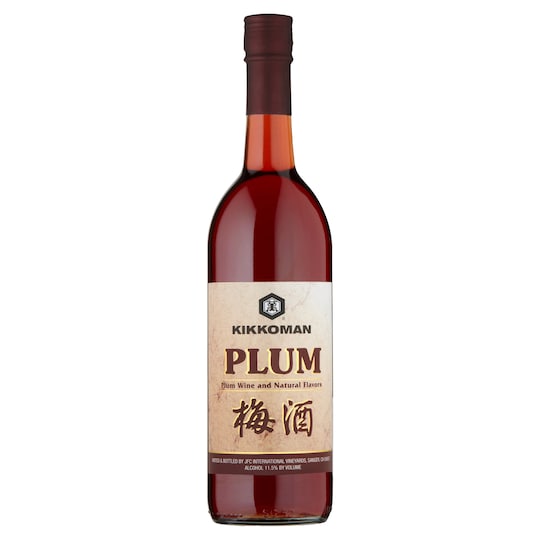 KIKKOMAN AROMATISED PLUM WINE DRINK 750ML Tesco Groceries