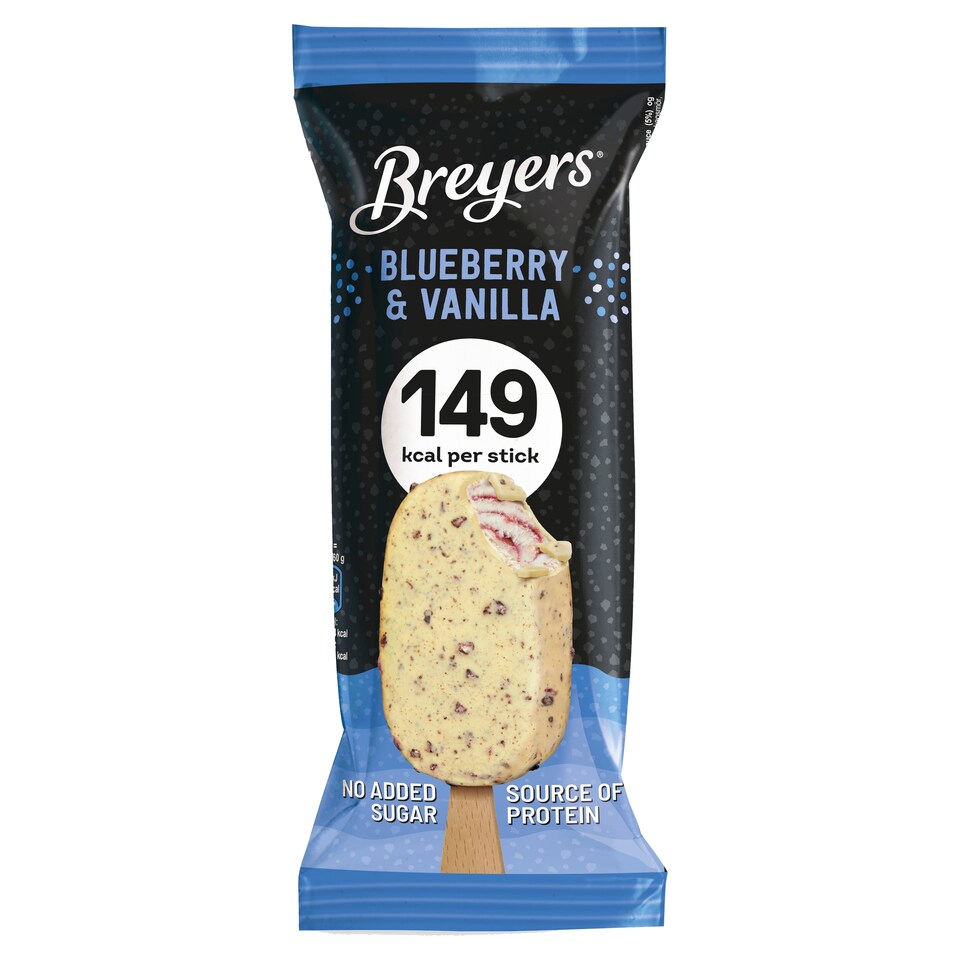 Breyers Ice Cream Blueberry and Vanilla 90ml
