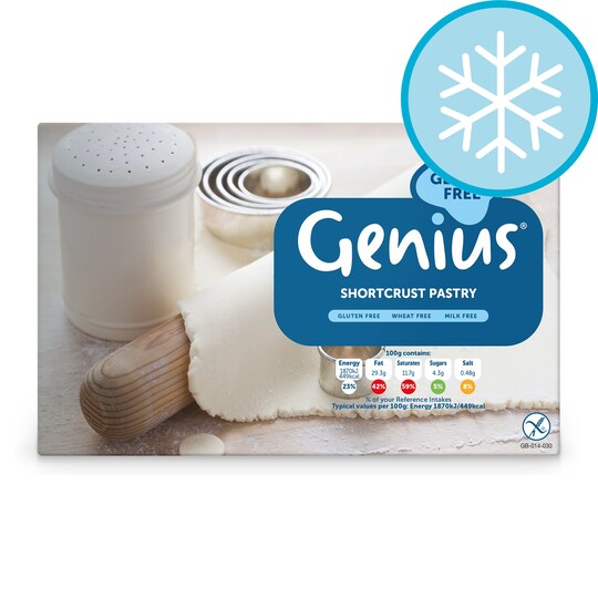 GENIUS GLUTEN FREE SHORT CRUST PASTRY 400G