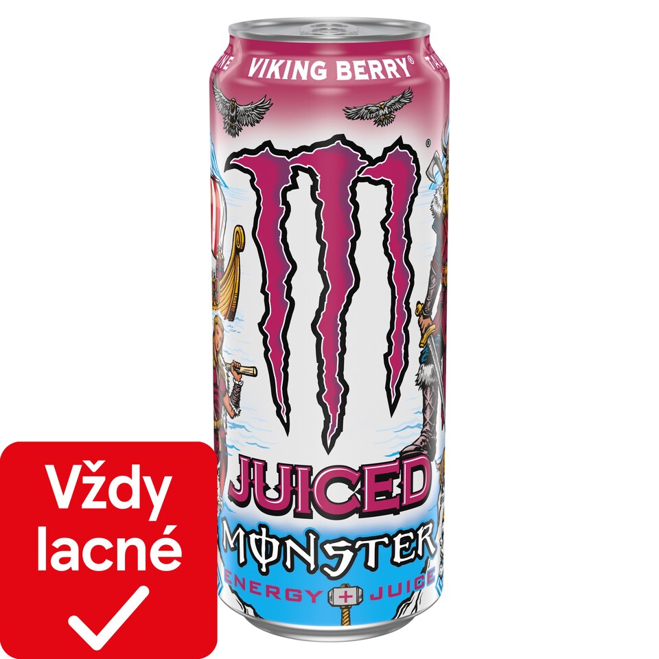 Monster Energy Juiced Viking Berry sýtený energetický nápoj 500 ml