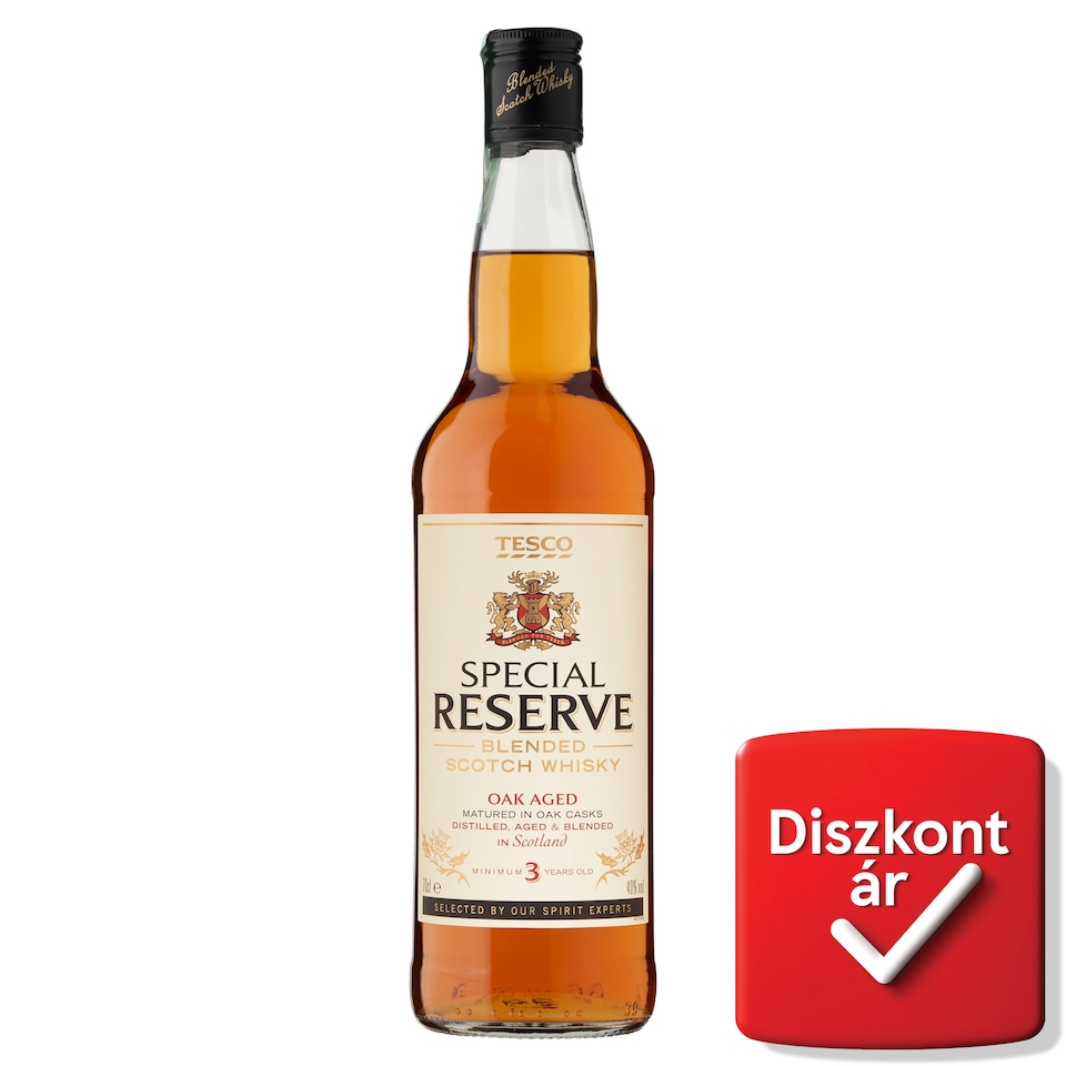 Tesco Blended Scotch whisky 3 éves 40% 700 ml