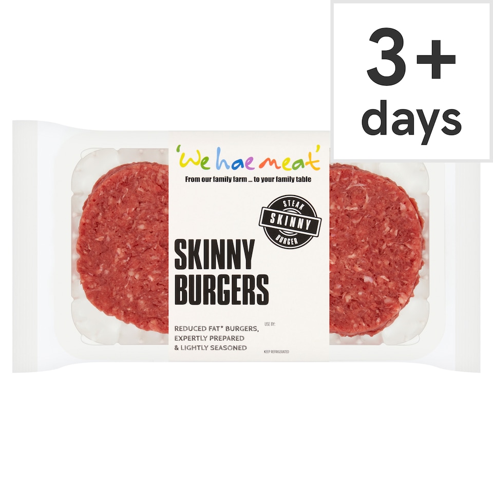 We Hae Meat Low Fat Skinny Burgers 200G
