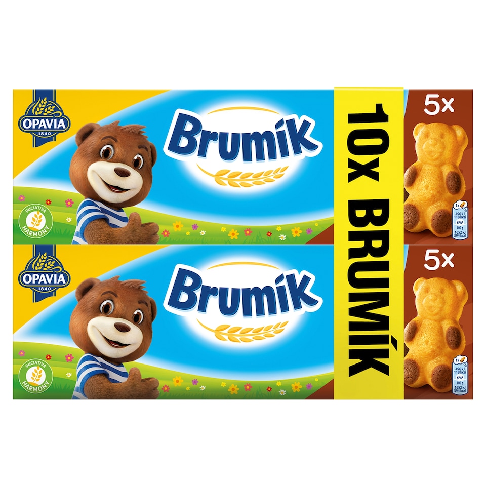 Opavia Brumík Chocolate Filling 5 pcs 150g