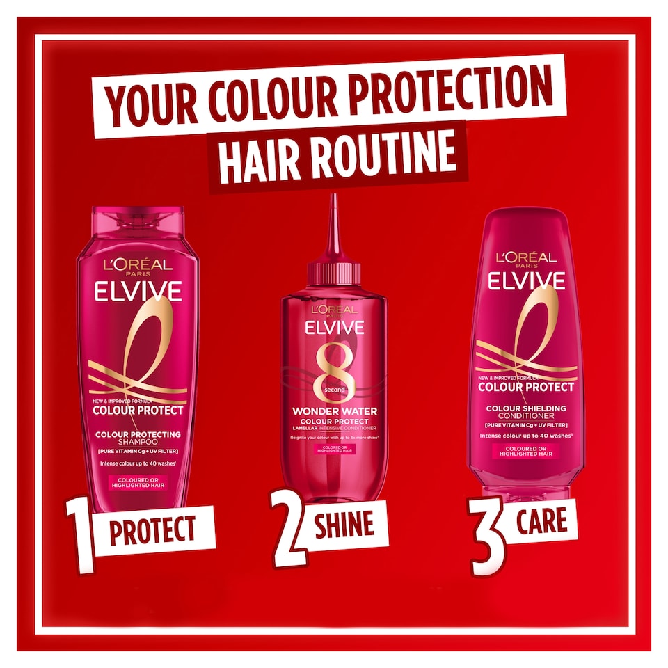 image 1 of L'Oreal Elvive Colour Protect Shampoo 250Ml