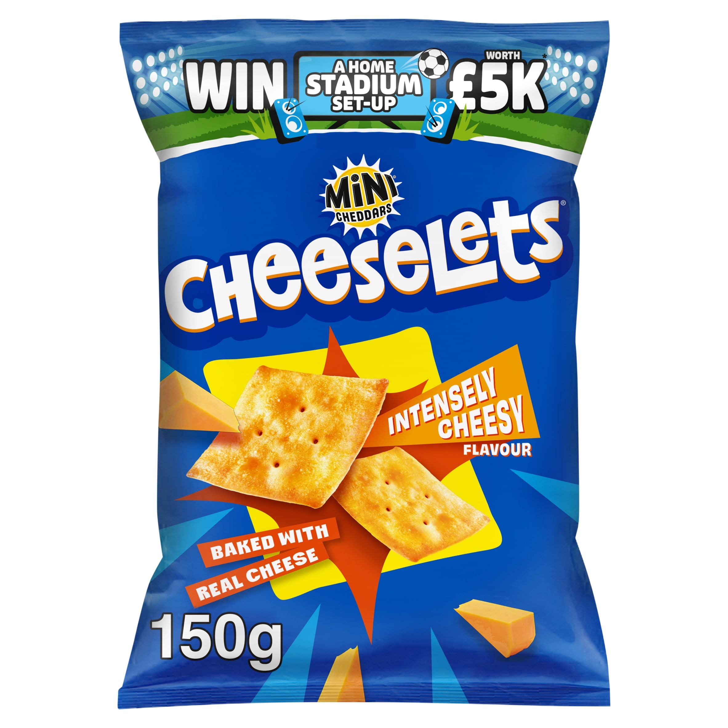 MINI CHEDDARS Cheeselets Intensely Cheesy Flavour 150g