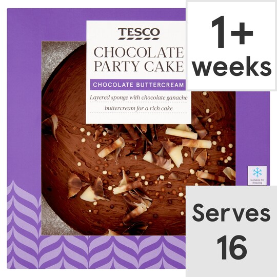 Tesco Chocolate Party Cake Tesco Groceries