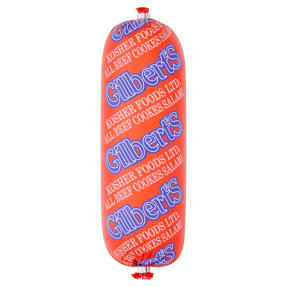 Gilberts Kosher Beef Salami 454G