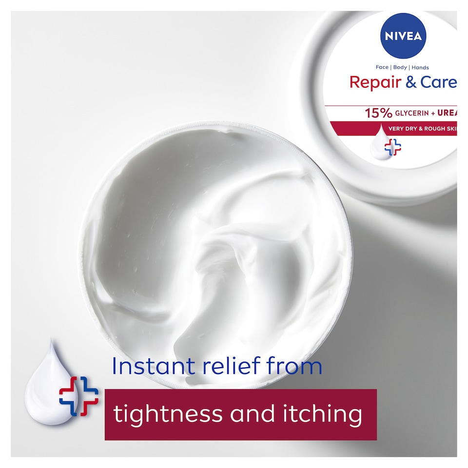 image 1 of NIVEA Repair & Care Moisturiser Very Dry & Rough Skin 400ml