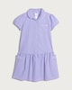 image 4 of F&F School Girls 2-Pack Cotton Rich Gingham Short Sleeved Dresses in Lilac