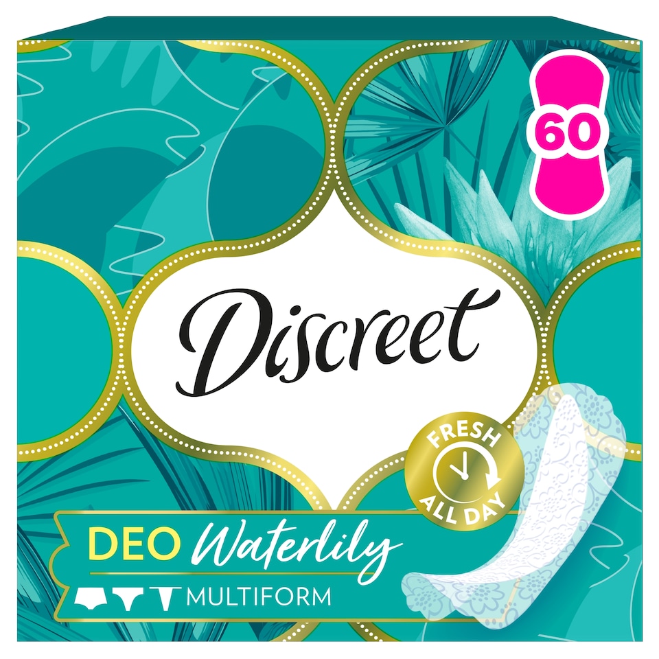 image 1 of Discreet Breathable Multiform Waterlilly Pantyliners