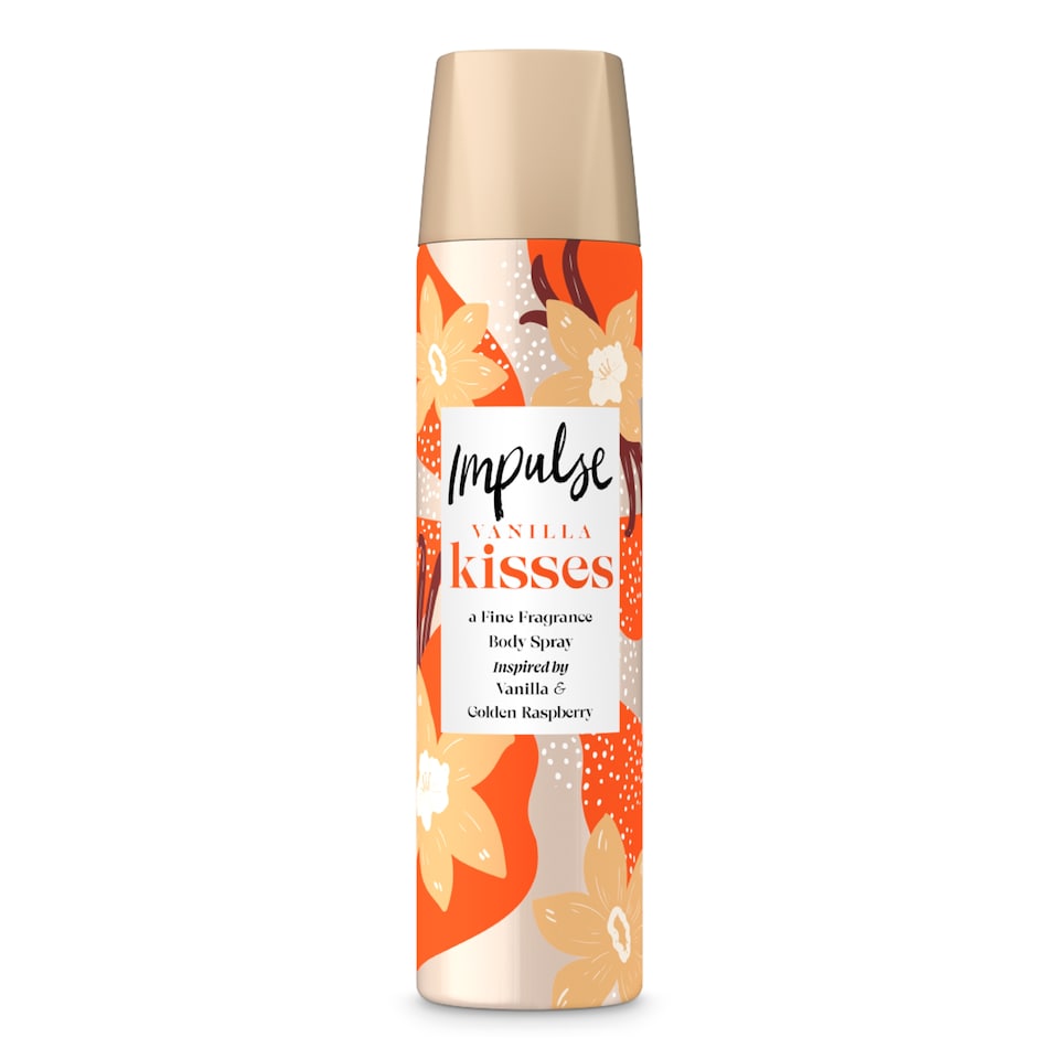 image 1 of Impulse Vanilla Kisses Body Spray 75ml