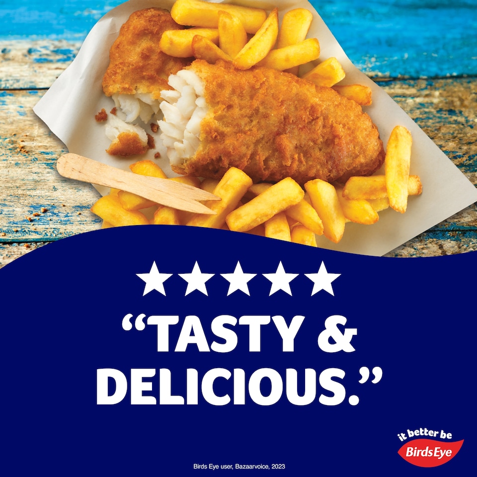 image 1 of Birds Eye 2 Battered Fish Fillets 200G