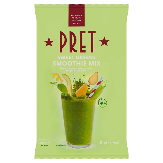 Pret Greens Smoothie Mix 400G Tesco Groceries