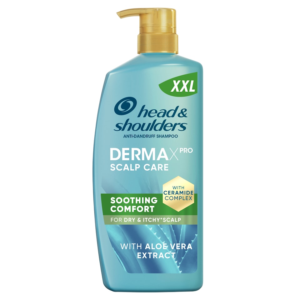 image 1 of HEAD & SHOULDERS DERMAXPRO SCALP CARE SOOTHING COMFORT ANTI-DANDRUFF XXL Shampoo 800ML