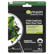 Garnier Charcoal/Algae Face Mask 28G