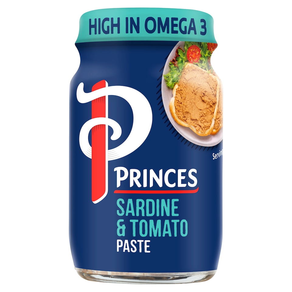 Princes Sardine & Tomato Paste 75G