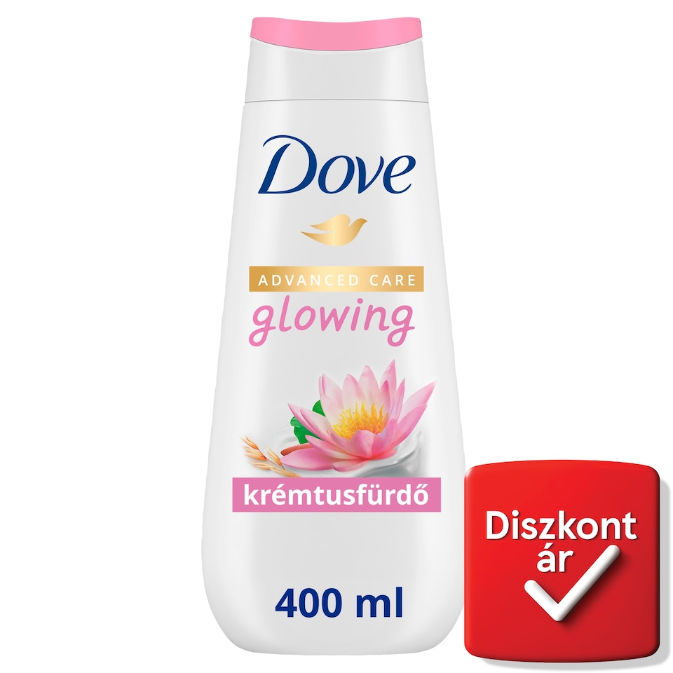 Dove Advanced Care Glowing krémtusfürdő 400 ml