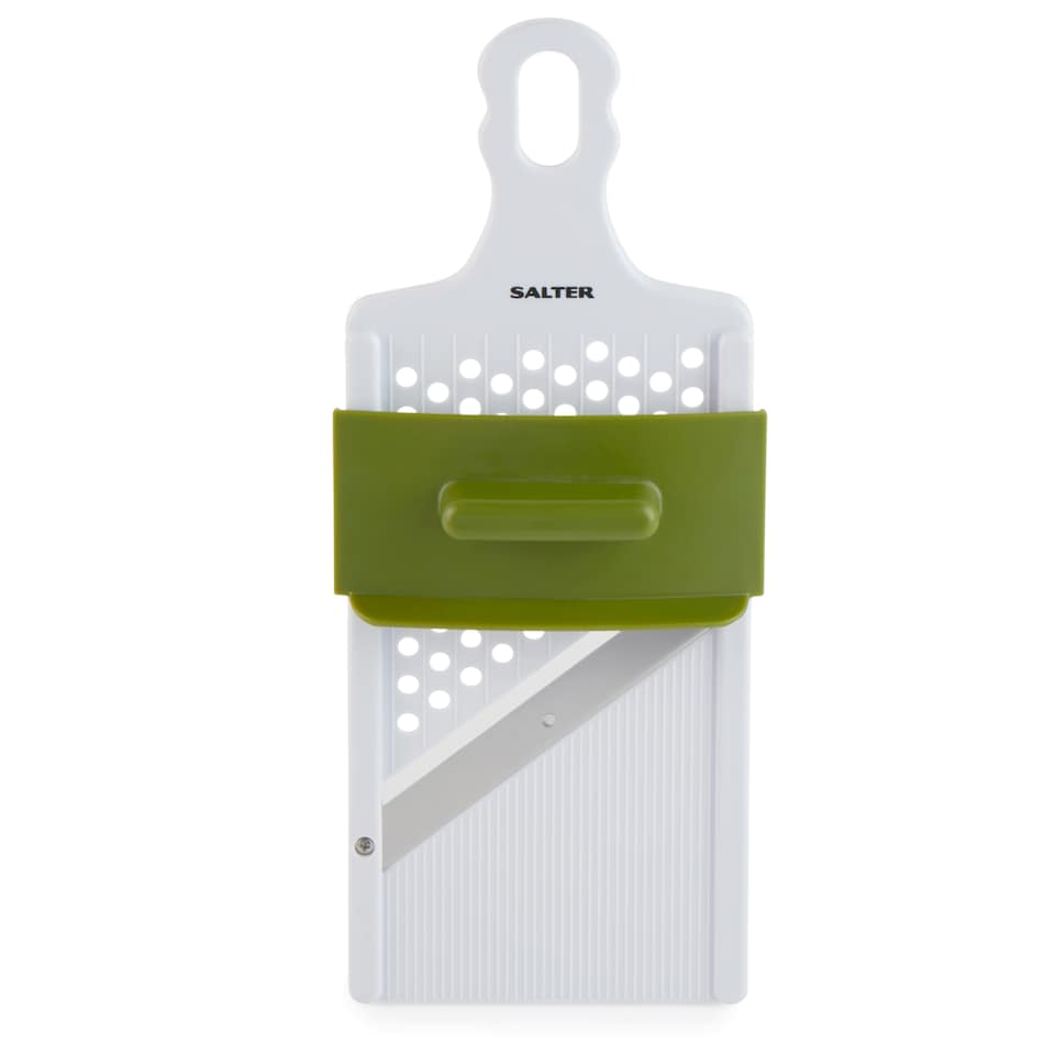 image 1 of Salter Healthy Cooking Green Handheld Mandolin